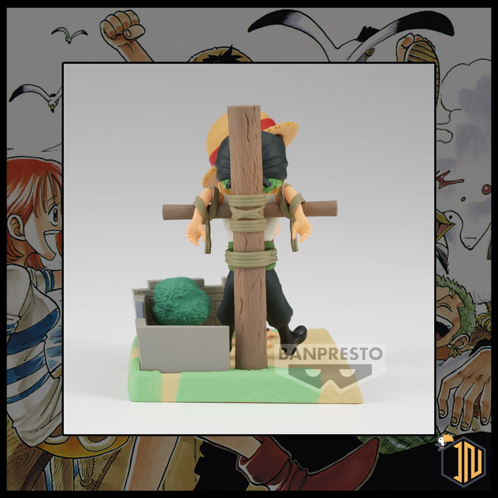 One Piece World Collectable Figure Log Stories - Monkey.D.Luffy & Roronoa Zoro - immagine 3