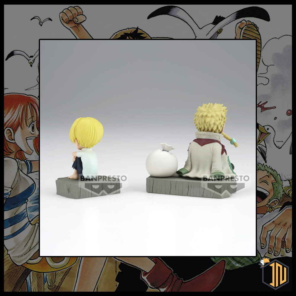 One Piece World Collectable Figure Log Stories - Sanji & Zeff (Youngs) - immagine 3