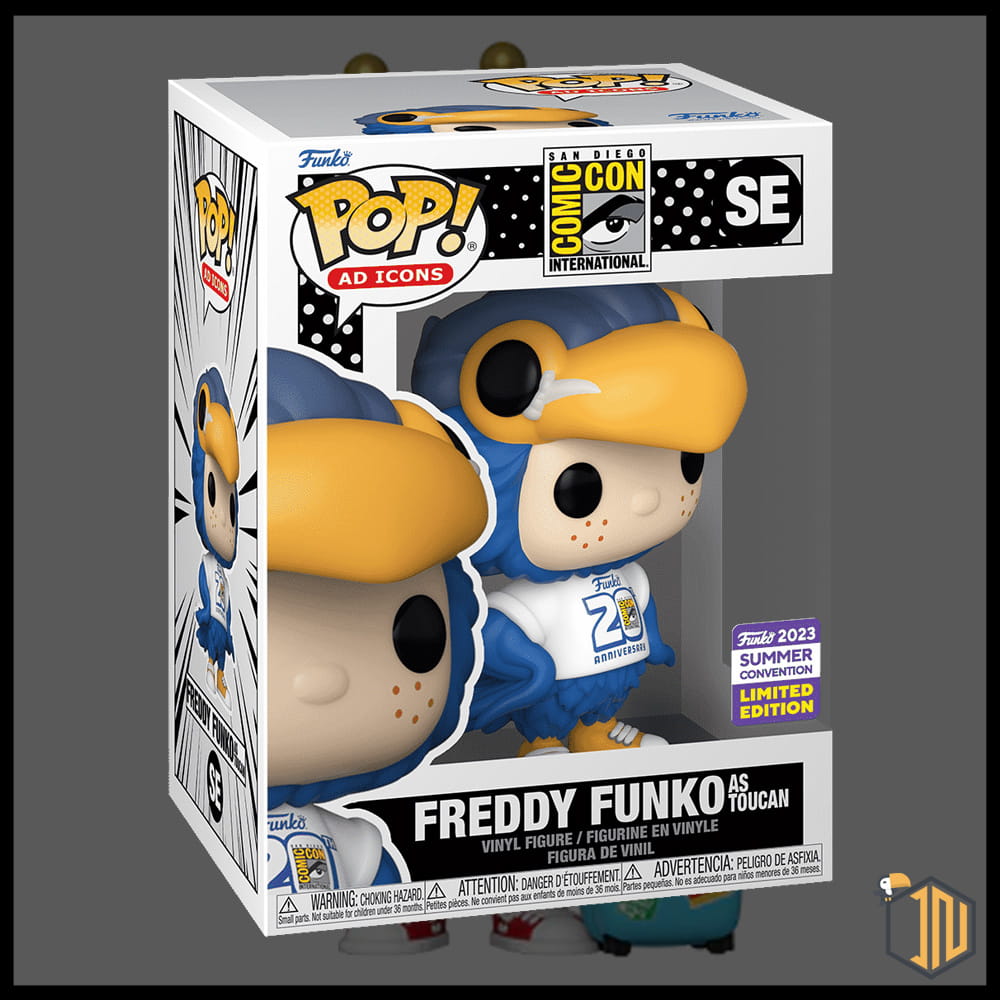 Comicon San Diego Funko POP! - Freddy Funko as toucan