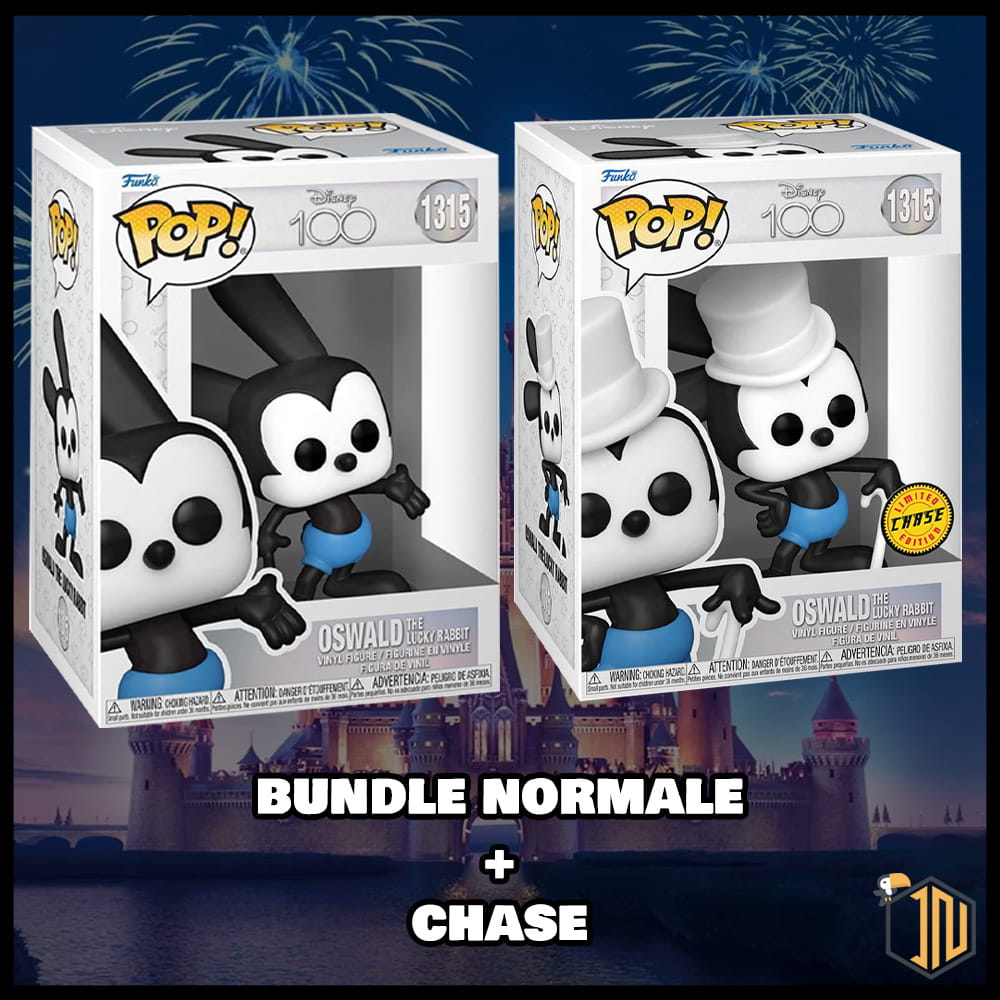 Disney 100 Funko POP! - Oswald 1315 (bundle normale + chase)