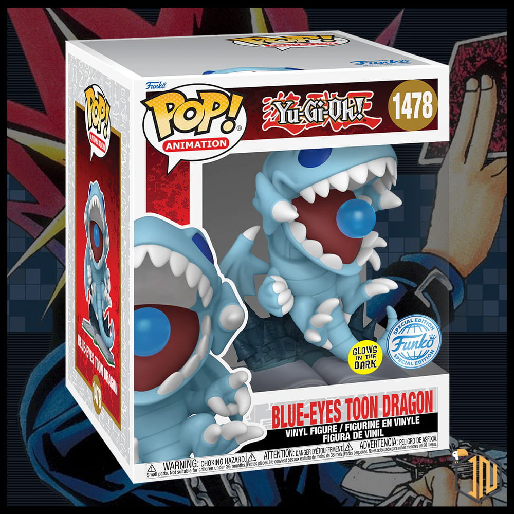 Yu-Gi-Oh! Funko POP! - Blue Eyes Toon Dragon (GITD)