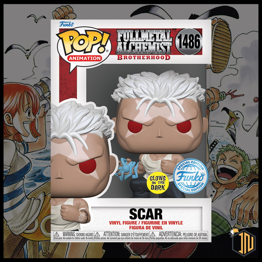 FullMetal Alchemist Funko POP! - Scar (glows in the dark)