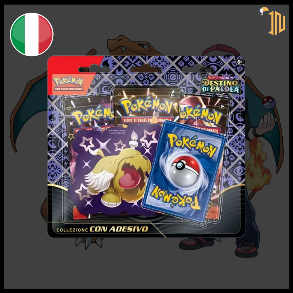 Pokémon TCG – Destino di Paldea Collezione con adesivo Greavard [ITA]