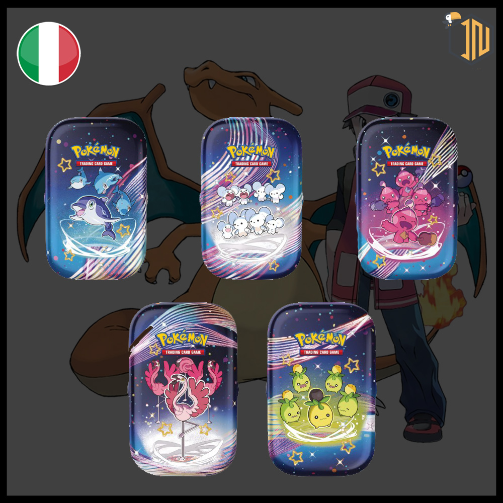 Pokémon TCG - Destino di Paldea 5x Mini Tin (bundle completo) [ITA]