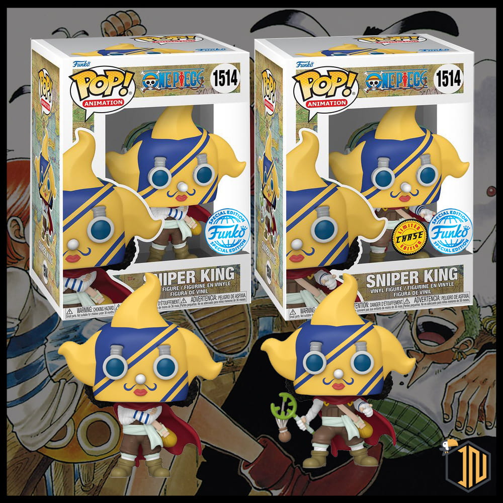 One Piece Funko POP! - Sniper King (Sogeking bundle normale + chase)