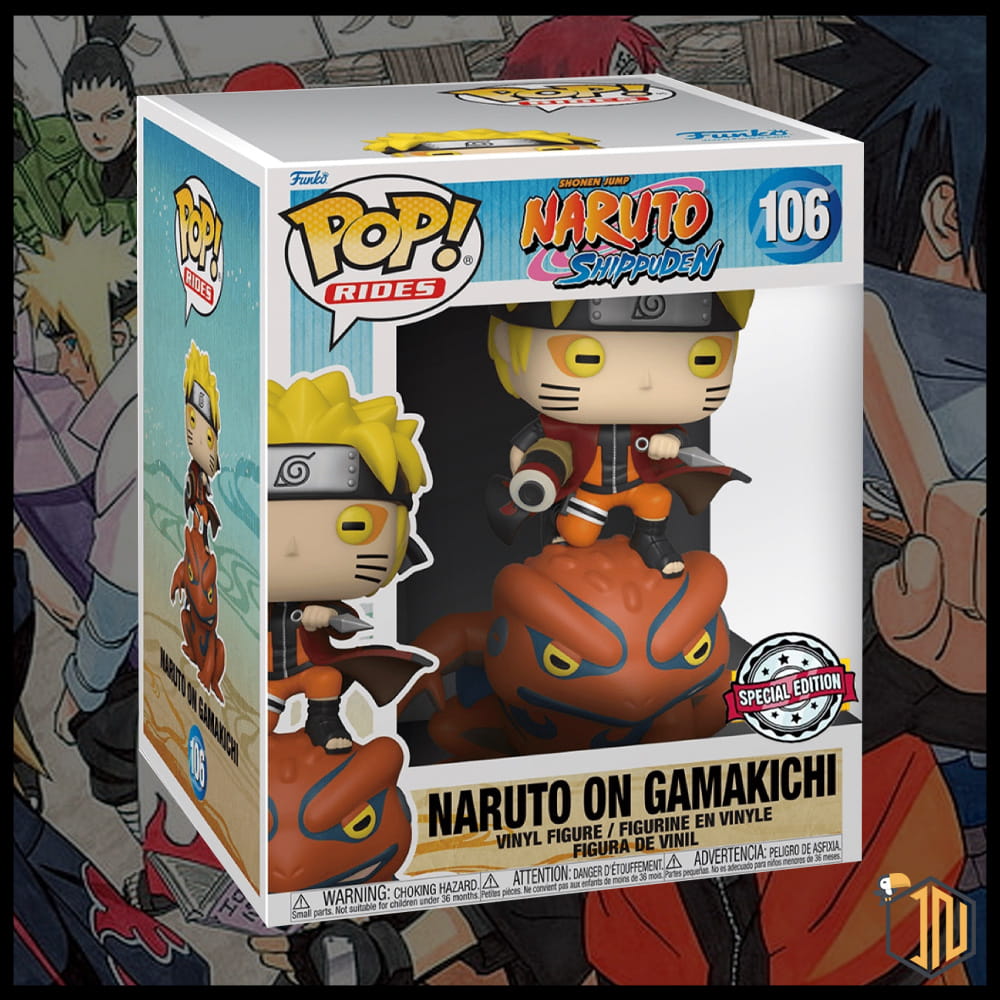 Naruto Funko POP! - Naruto on Gamakichi