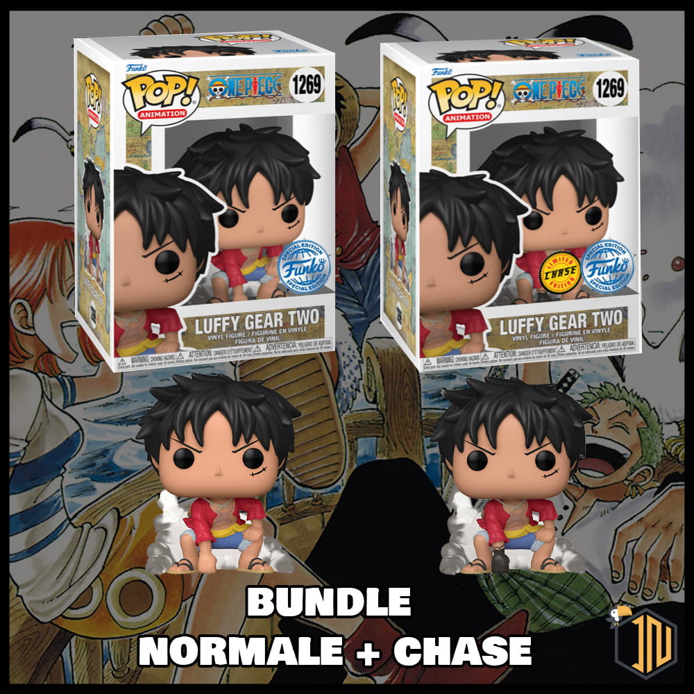 One Piece Funko POP! - Luffy Gear Two (bundle normale + chase)