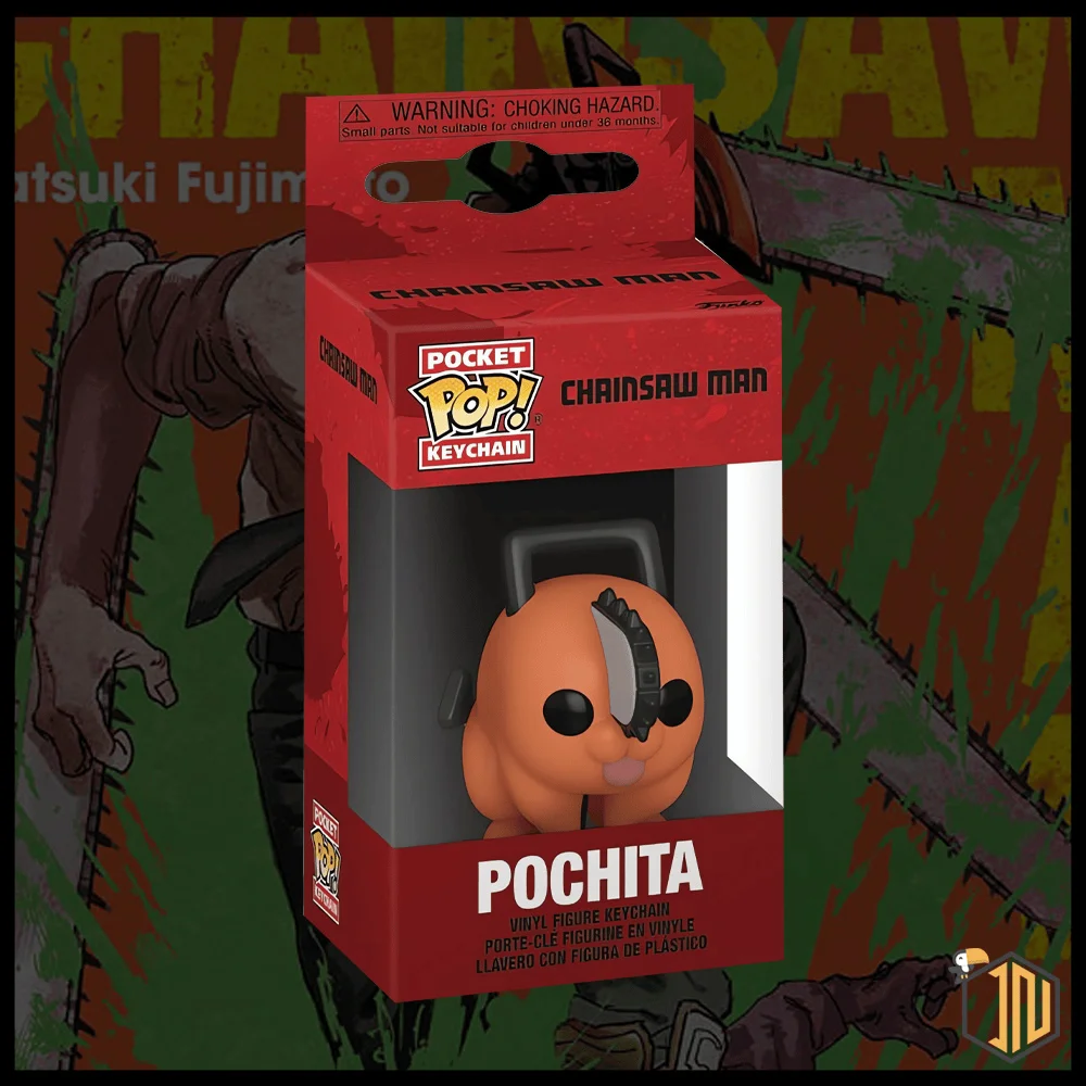 Chainsaw Man Pocket POP! Keychain - Pochita