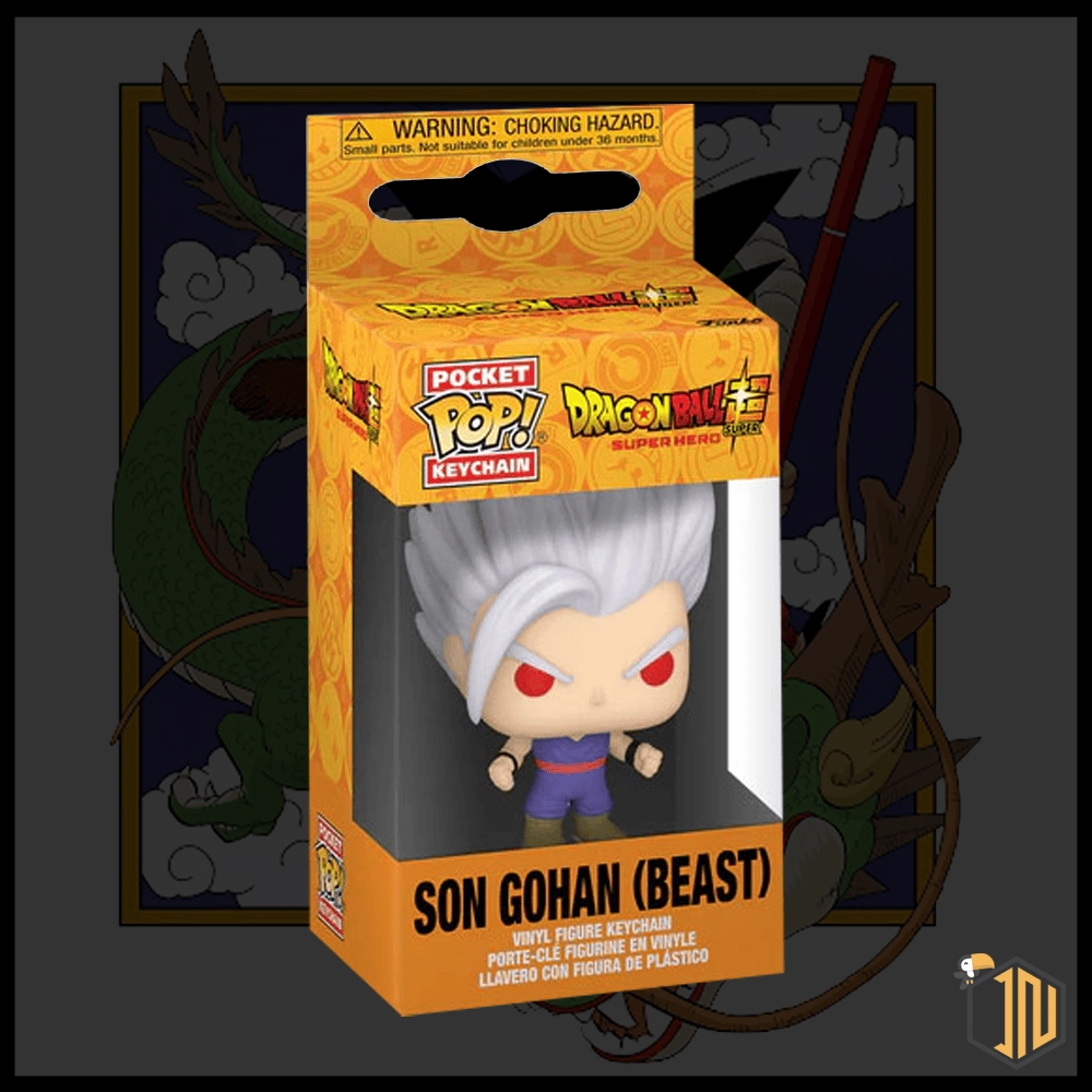 Dragon Ball Super Funko Pocket Keychain - Son Gohan (Beast)