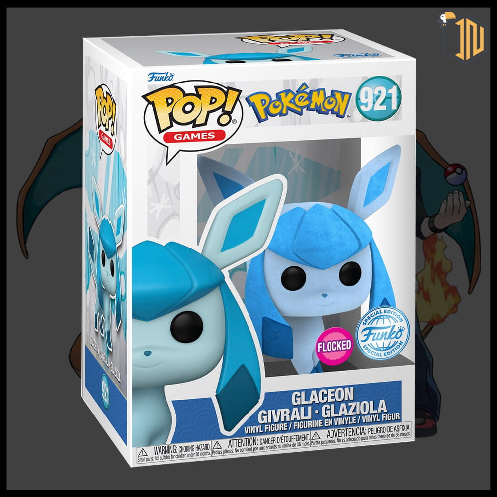 Pokémon Funko POP! - Glaceon Flocked (Emea)