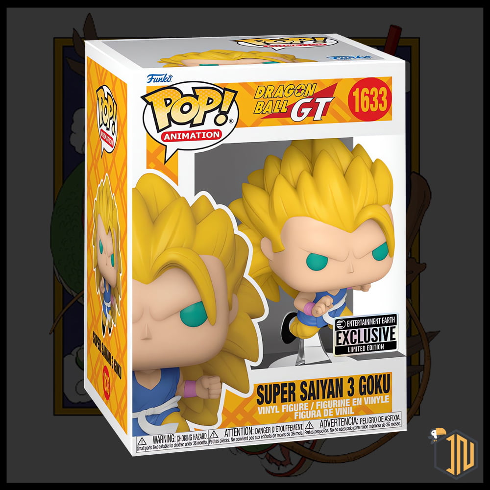 Dragon Ball GT Funko POP! - Super Saiyan 3 Goku #1633 Entertainment Earth Exclusive