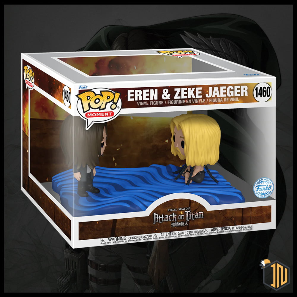 L'attacco dei giganti Funko POP! - Eren & Zeke Jaeger #1460 (moment)