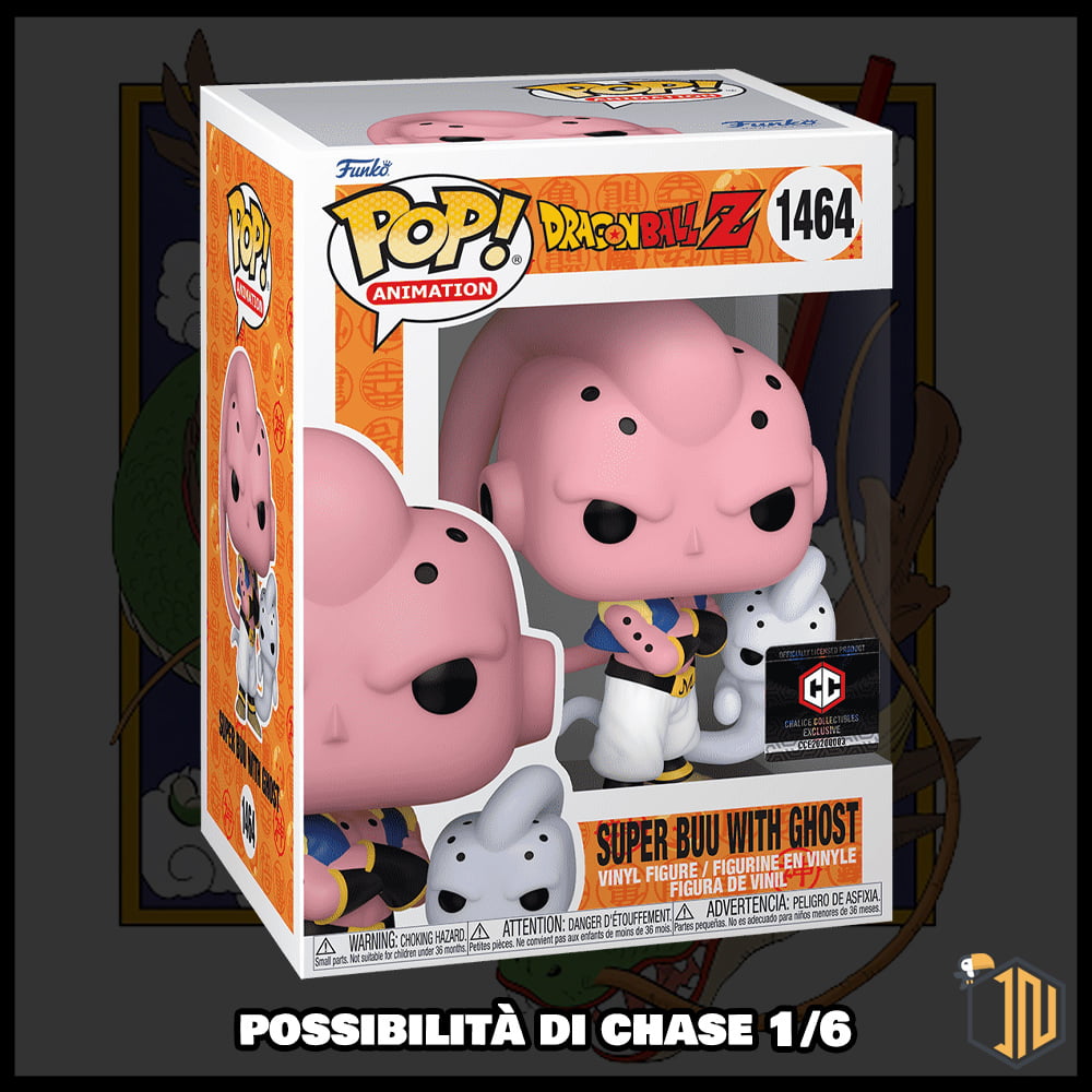 Dragon Ball Funko POP! - Super Buu with Ghost Chalice Exclusive
