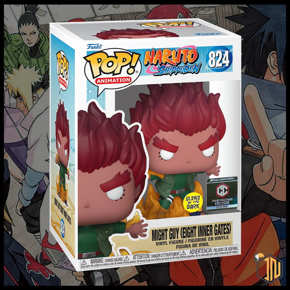 Naruto Funko POP! - Might Guy (Eight Inner Gates) GITD Chalice Exclusive