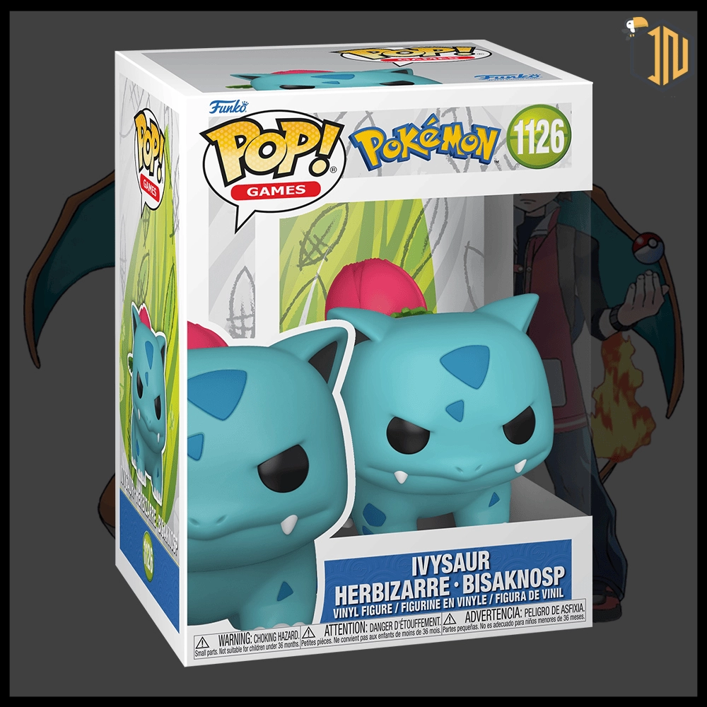 Arriva un nuovo Funko Pop! dedicato a Pokemon - Ivysaur #1126 vi aspetta su shop.inerdini.it