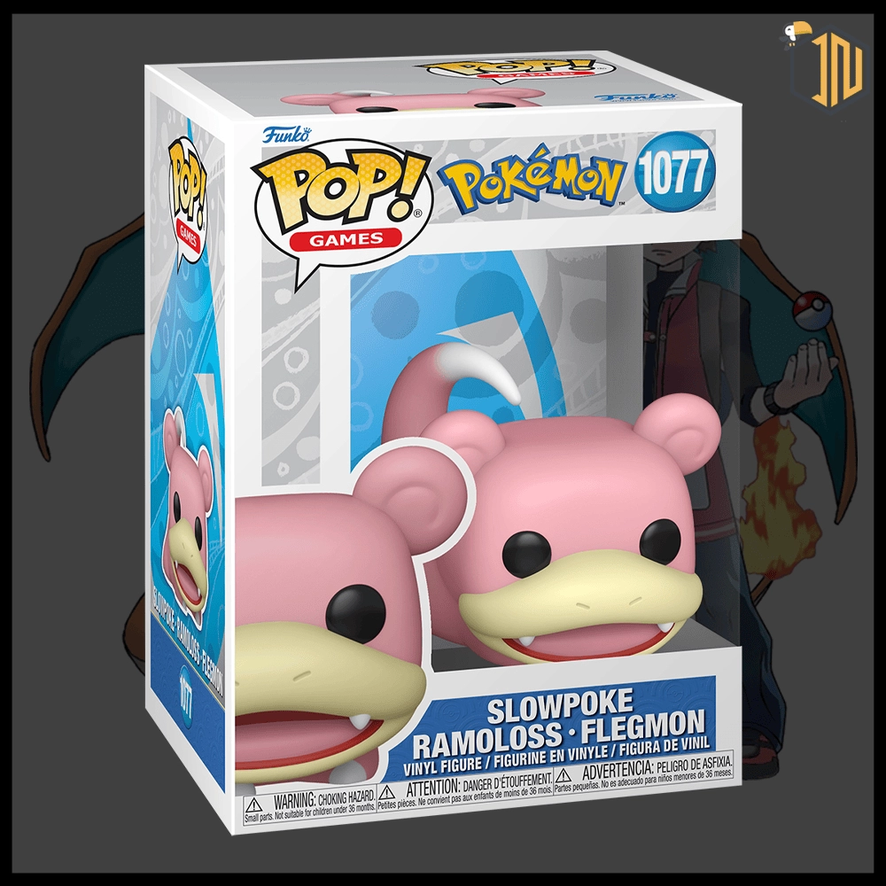 Arriva un nuovo Funko Pop! dedicato a Pokemon - Slowpoke #1077 vi aspetta su shop.inerdini.it