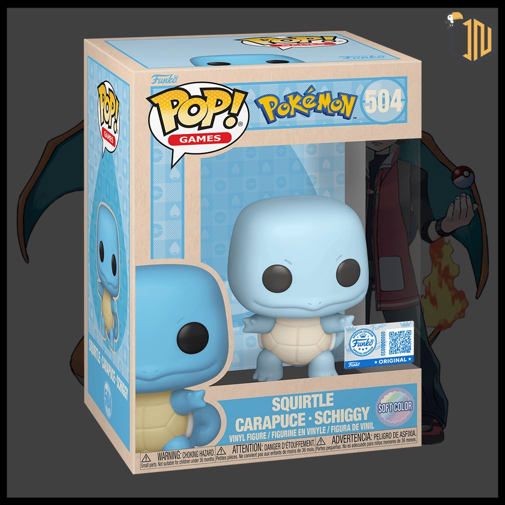 Arriva un nuovo Funko Pop! dedicato a Pokemon - Squirtle #504 (Soft Color) vi aspetta su shop.inerdini.it