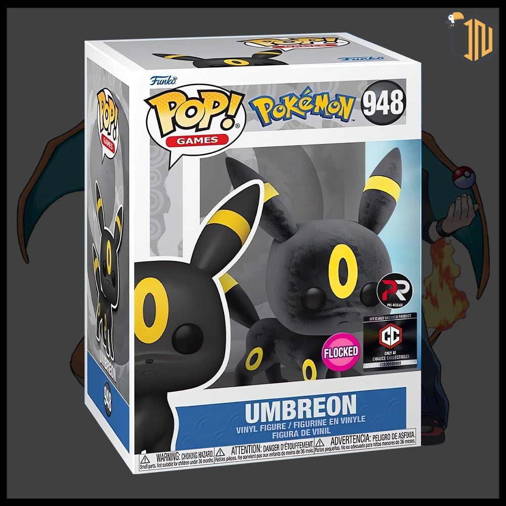 Pokémon Funko POP! - Umbreon Flocked Chalice Exclusive (PR)