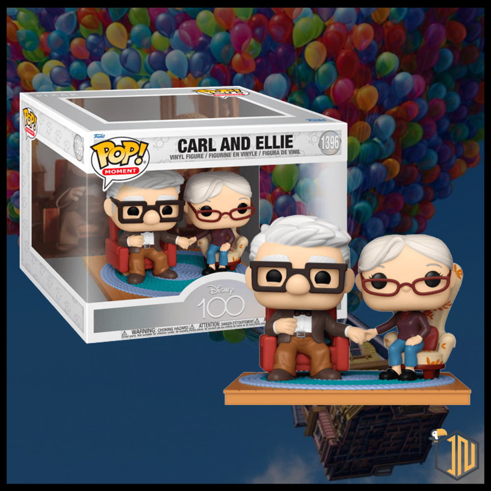 Disney UP! Funko POP! - Carl & Ellie Old (Moments)