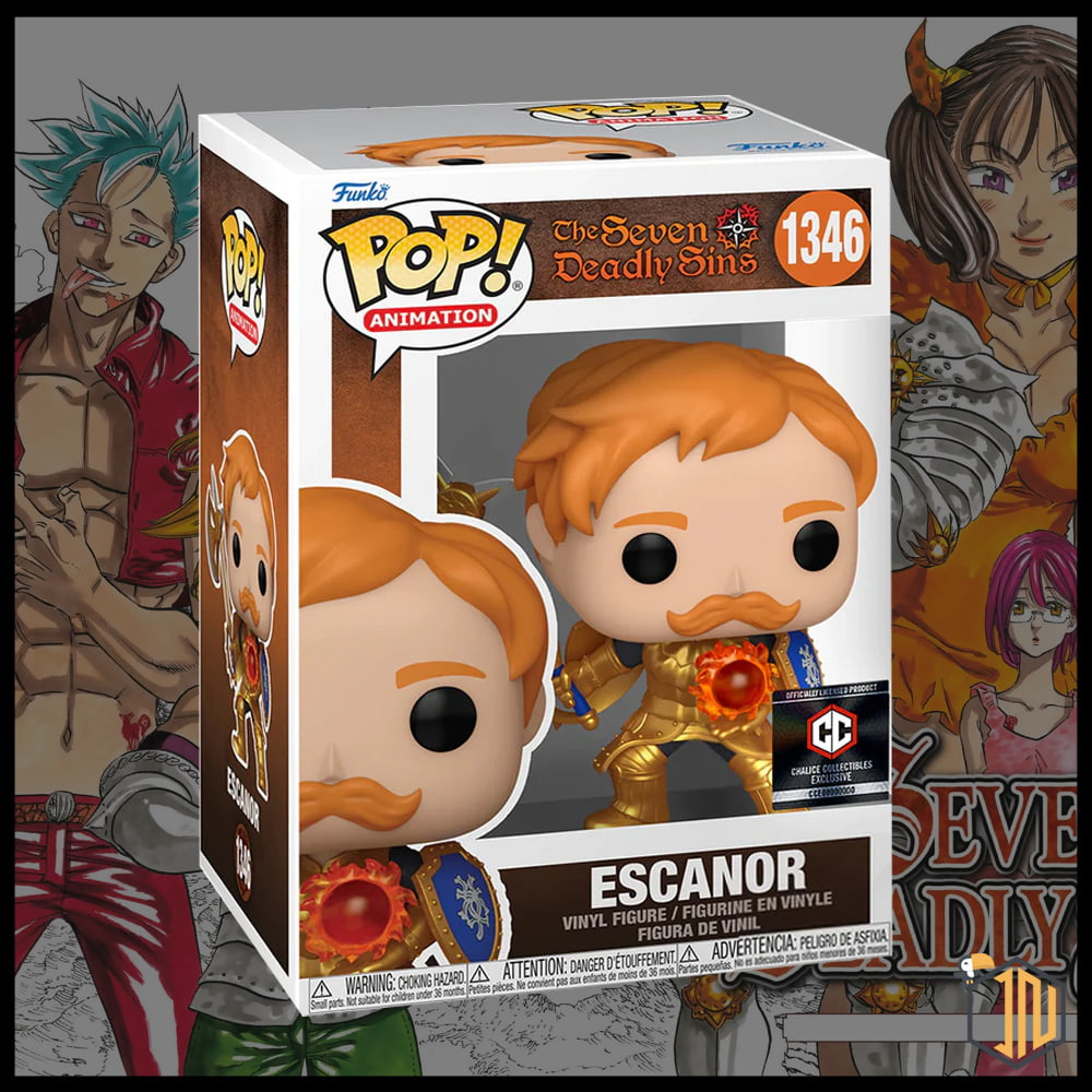 The Seven Deadly Sins Funko POP! - Escanor With Cs & Axe Chalice Exclusive
