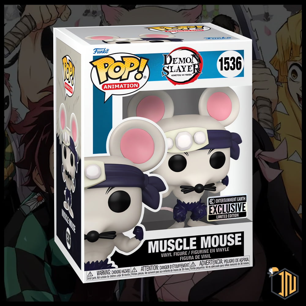 Demon Slayer Funko POP! - Muscle Mouse #1536 Entertainment Earth Exclusive