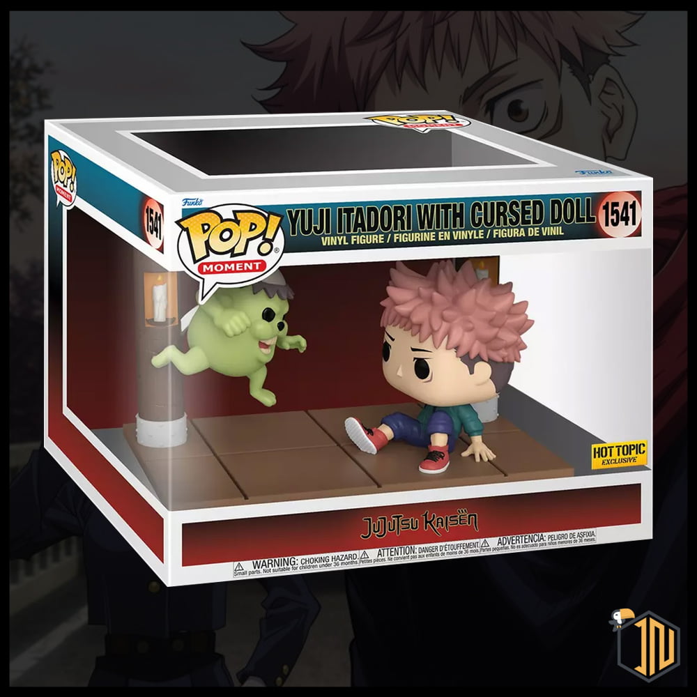 Jujutsu Kaisen Funko POP! - Yuji Itadori With Cursed Doll Hot Topic Exclusive #1541