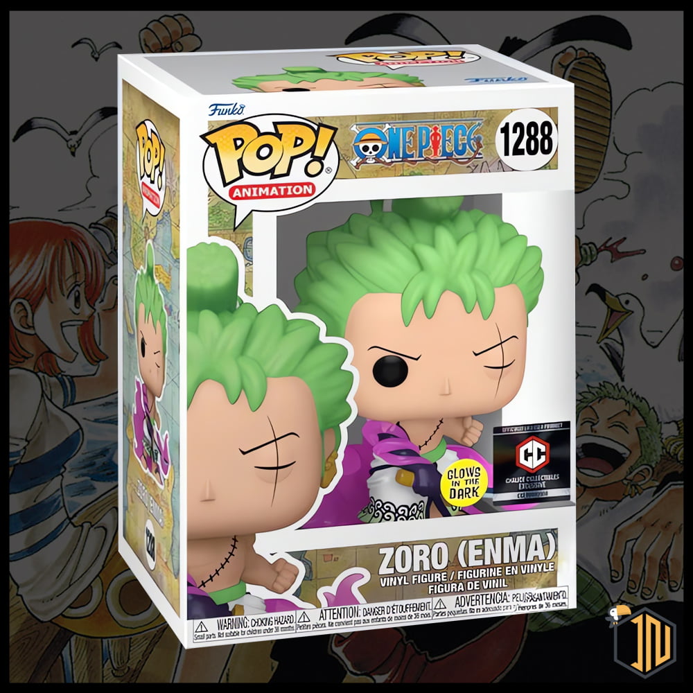 One Piece Funko POP! - Zoro Enma #1288 GITD Chalice Exclusive