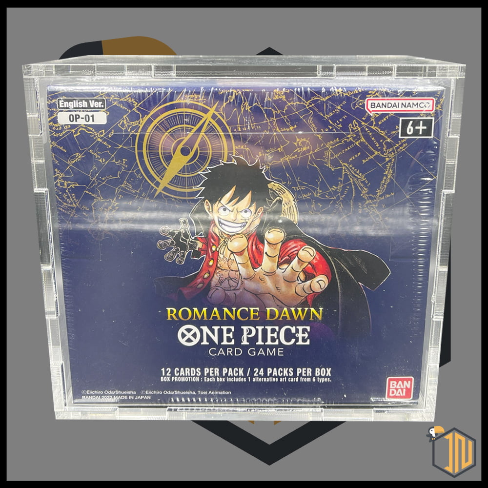 Case Plexiglass Box One Piece ENG - OP-01 prima stampa e OP-02