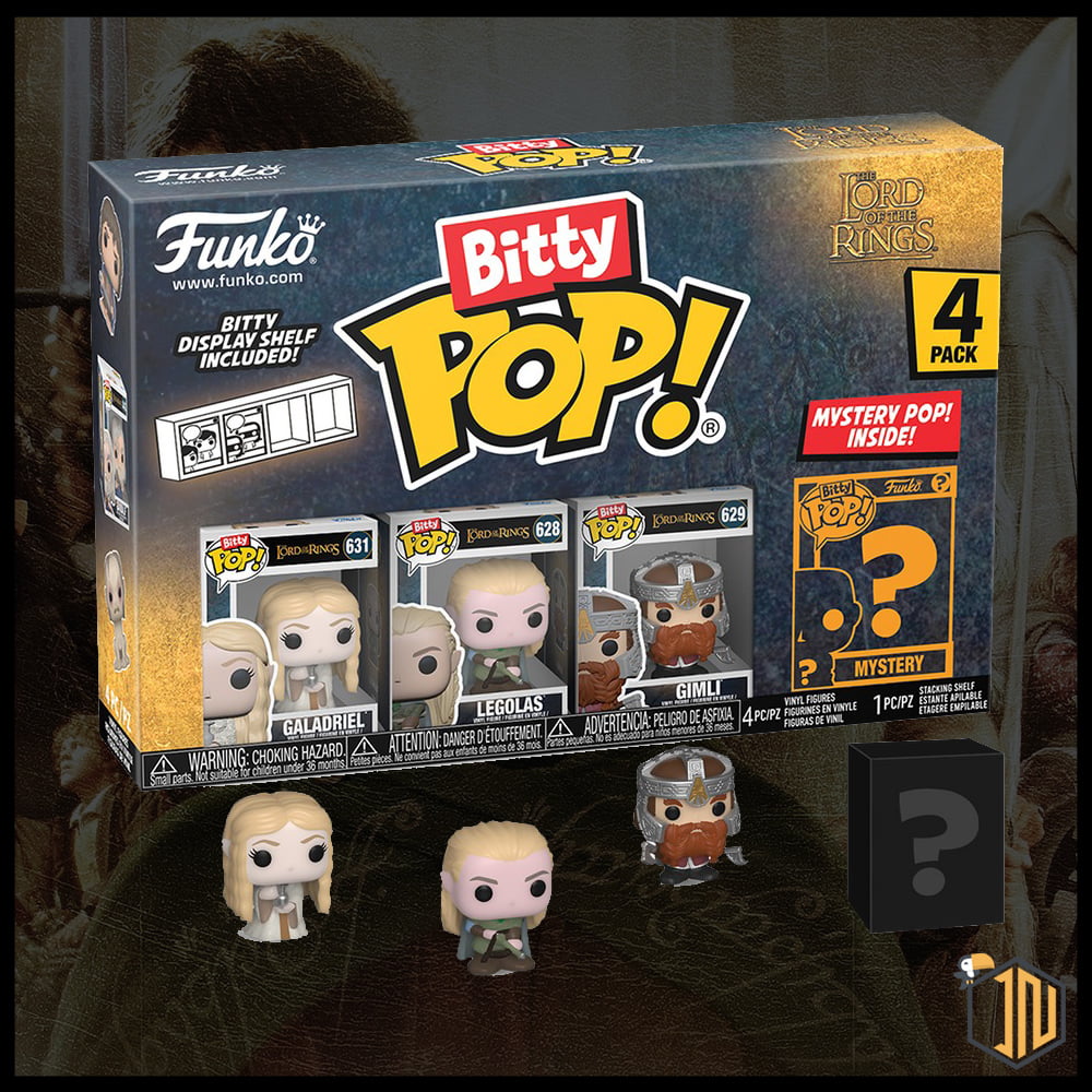 Lord of the rings Bitty Pop! - Galadriel 4 pack