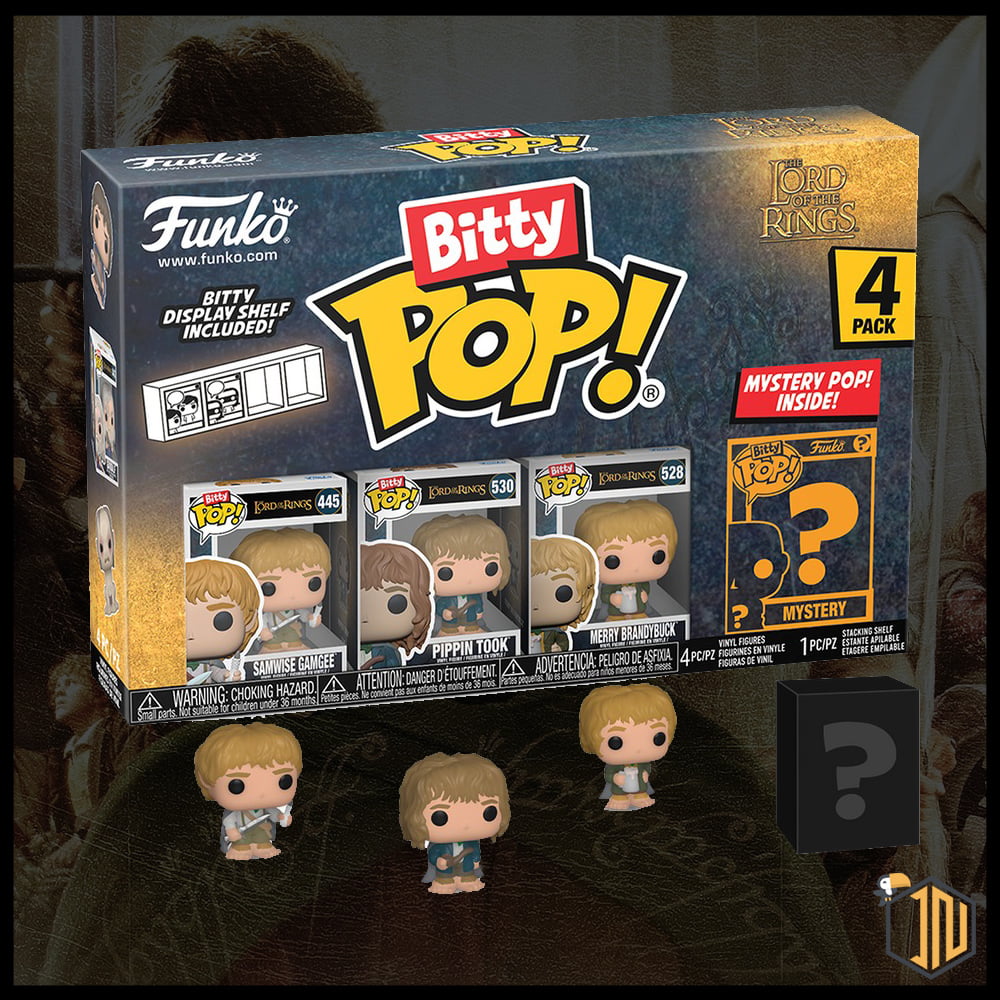 Lord of the rings Bitty Pop! - Samwise 4 pack