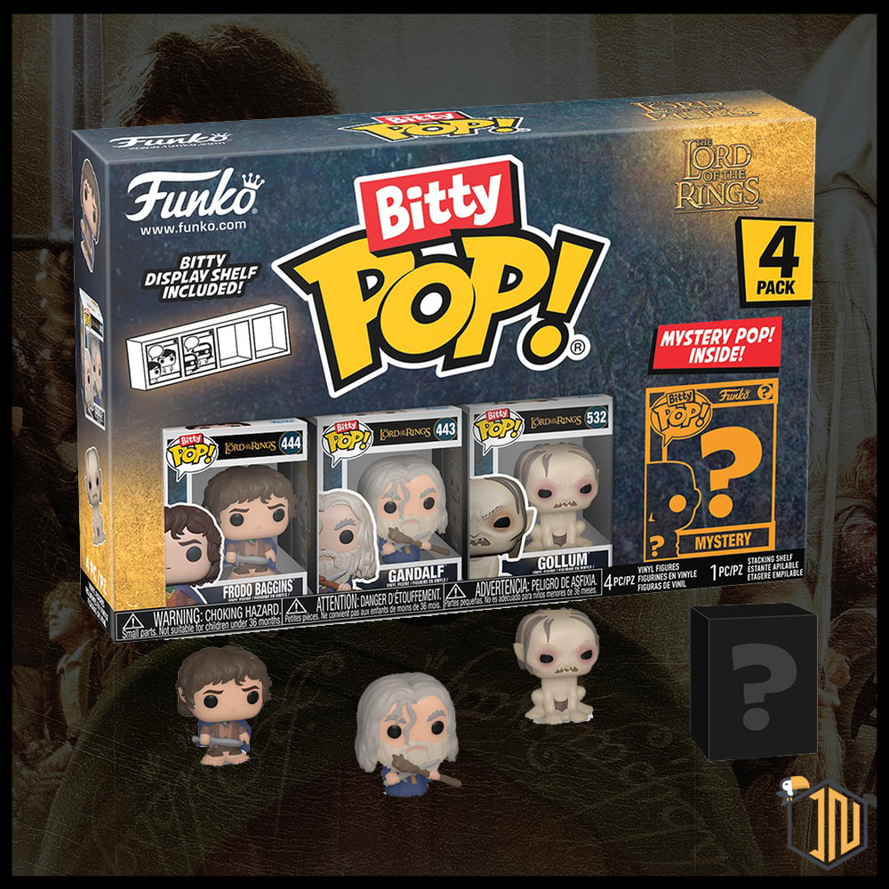 Lord of the rings Bitty Pop! - Frodo 4 pack