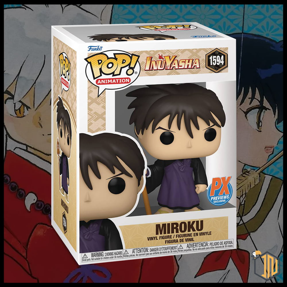 Inuyasha Funko POP! - Miroku #1594 PX Previews Exclusive