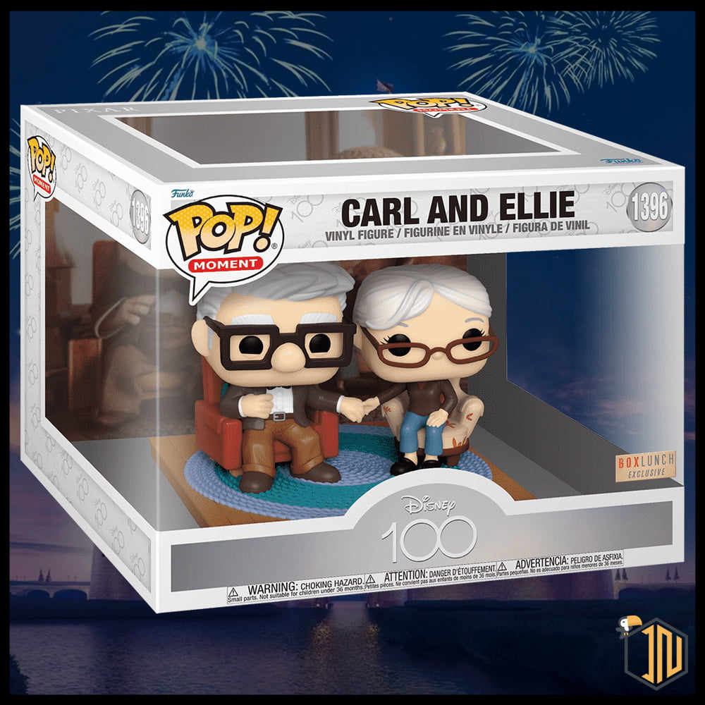 Disney UP! Funko POP! - Carl & Ellie Old (Moments) Box Lunch Exclusive