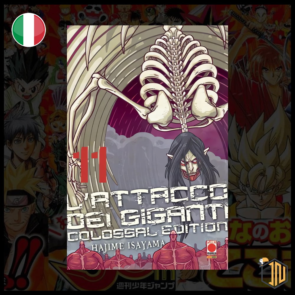 L'attacco Dei Giganti Colossal Edition n.11