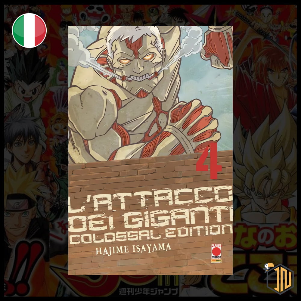 L'attacco Dei Giganti Colossal Edition n.4