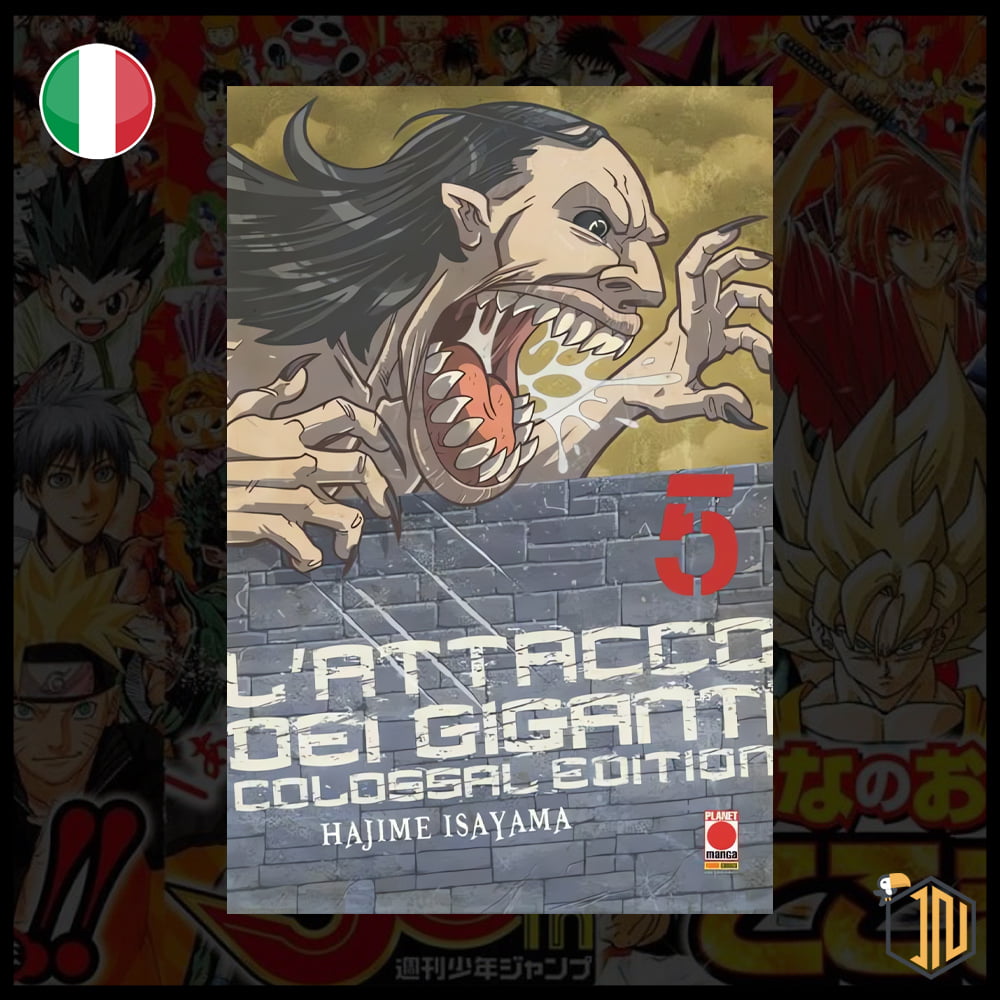 L'attacco Dei Giganti Colossal Edition n.5