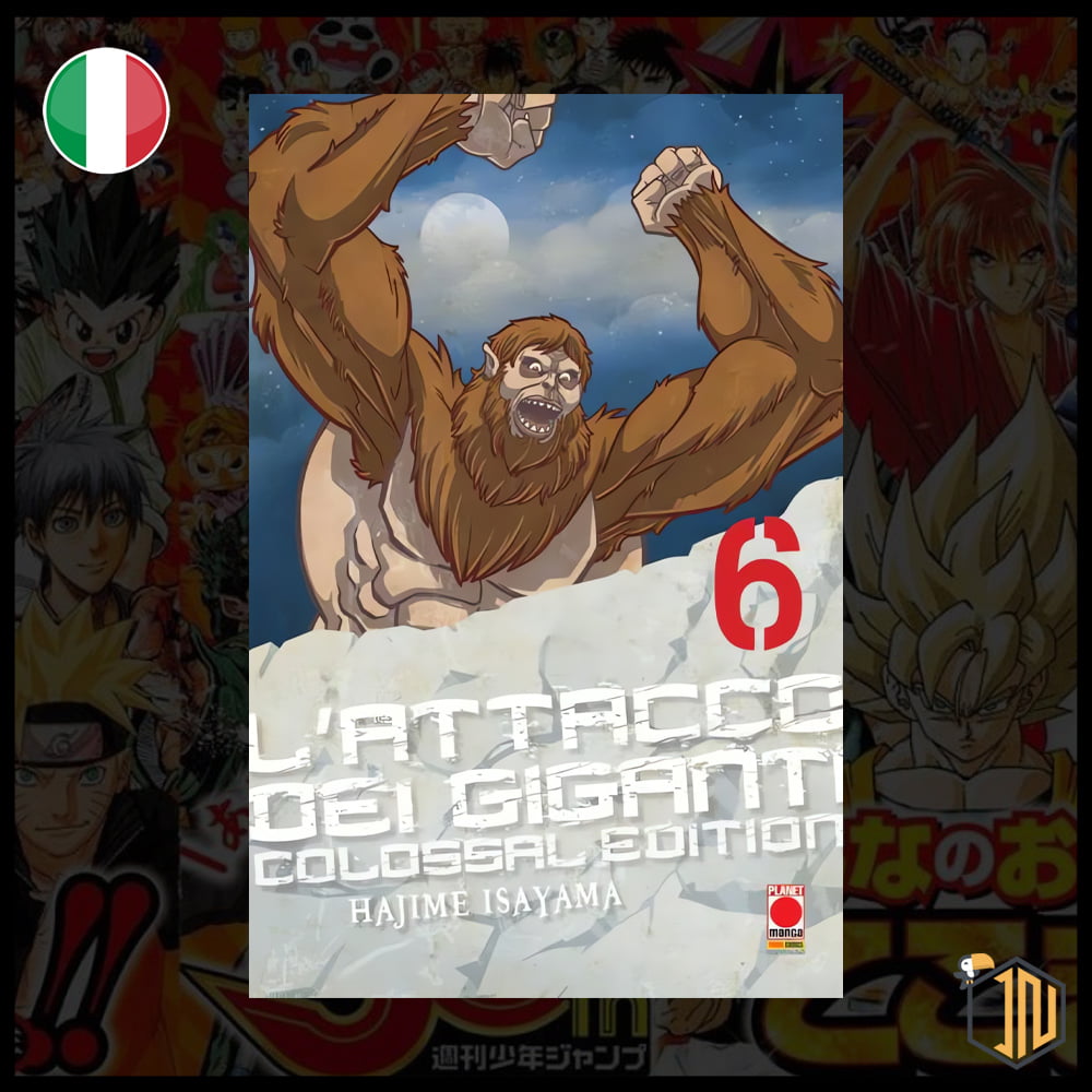 L'attacco Dei Giganti Colossal Edition n.6