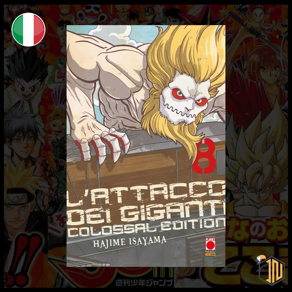 L'attacco Dei Giganti Colossal Edition n.8