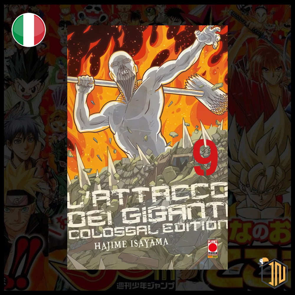 L'attacco Dei Giganti Colossal Edition n.9