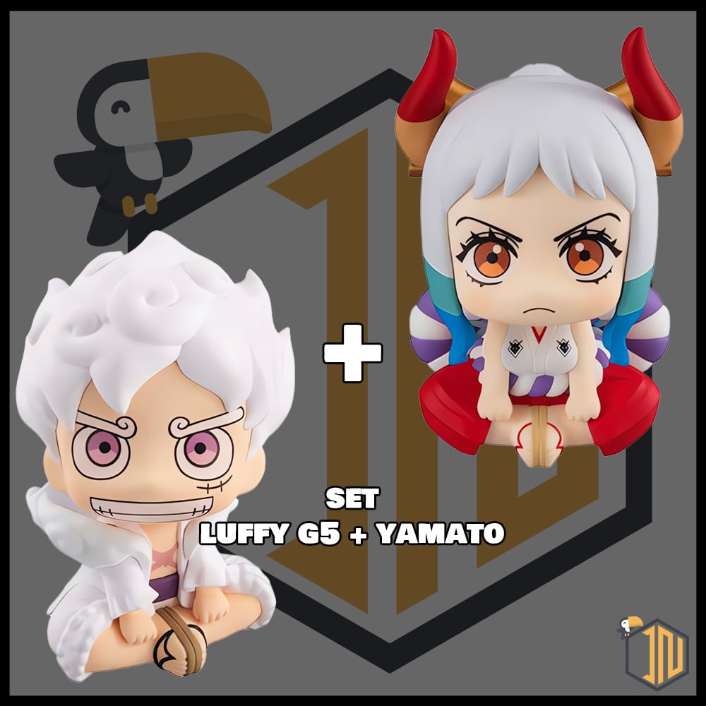 Look up One Piece - Set "Monkey D. Luffy Gear Five + Yamato"