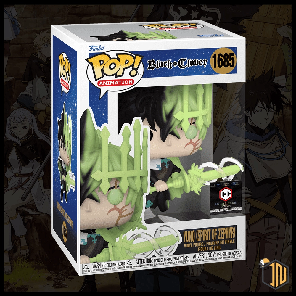 Black Clover Funko POP! - Yuno (Spirit of Zephyr) Chalice Exclusive #1685