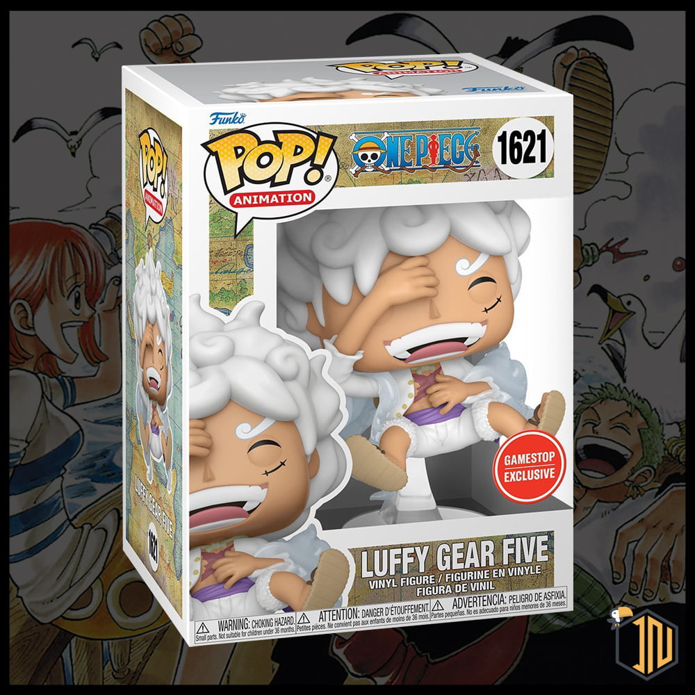 One Piece Funko POP! - Luffy Gear Five (LAUGHING G5) #1621 Gamestop Exclusive