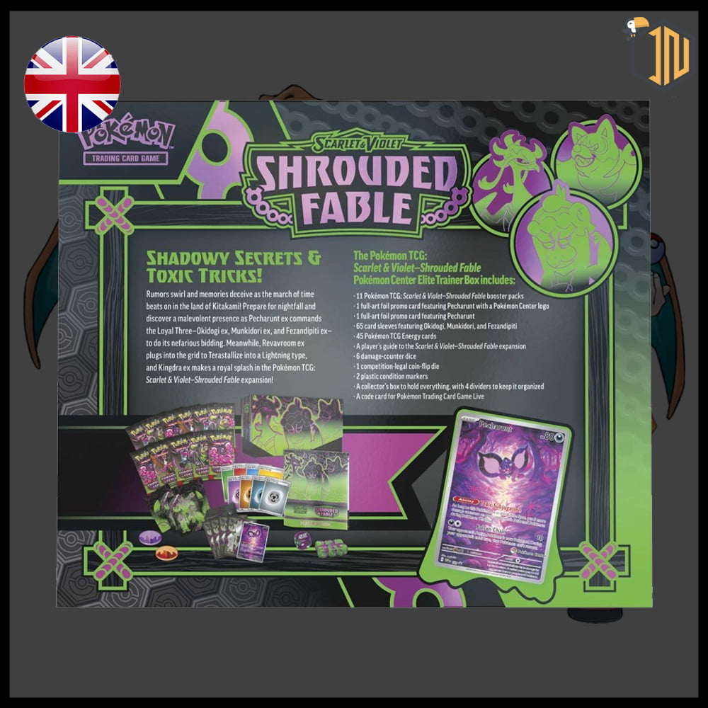 Pokémon TCG Shrouded Fable Pokémon Center - Set Allenatore Fuoriclasse [ENG] - immagine 7