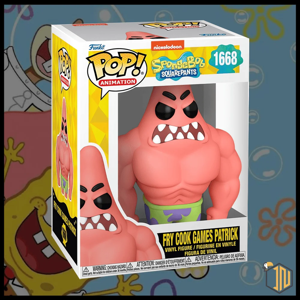 Spongebob Squarepants Funko POP! - Fry Cook Games Patrick #1668