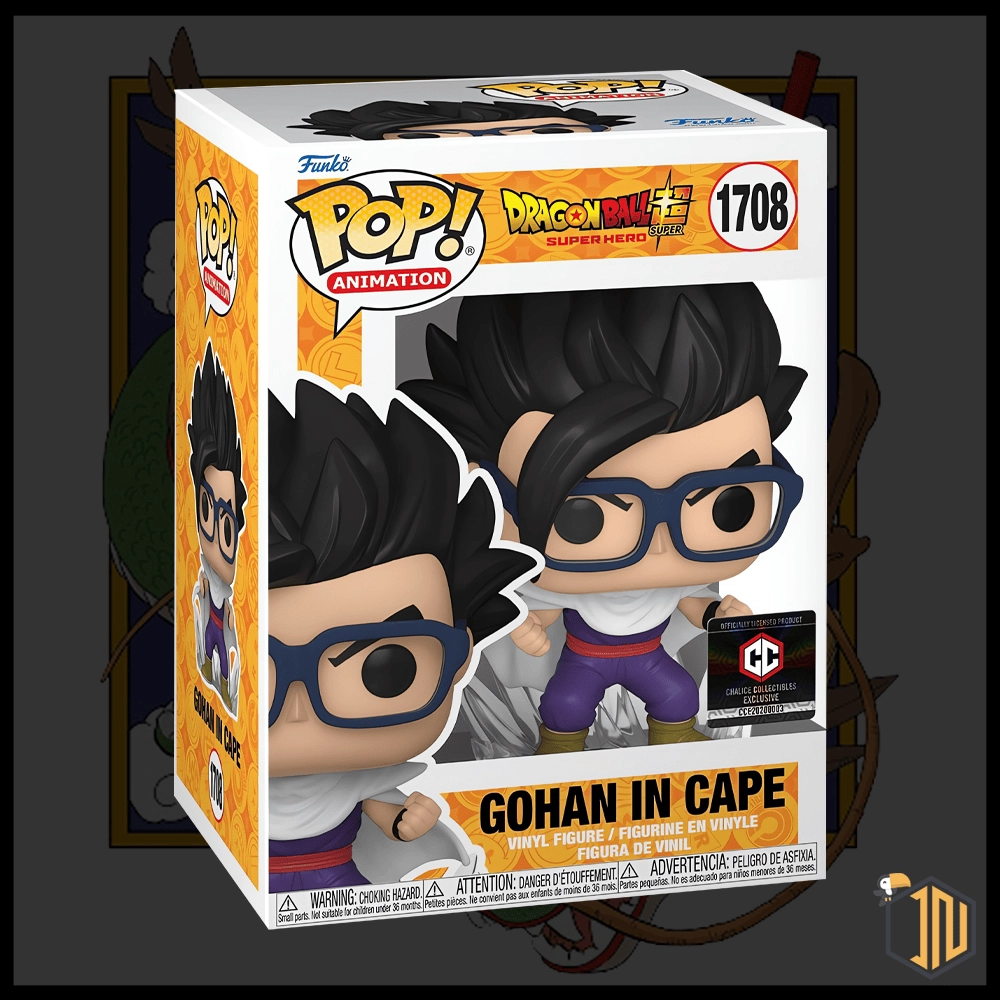 Dragon Ball Funko POP! - Gohan in cape #1708 Chalice Exclusive