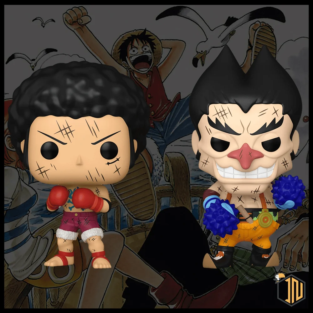 One Piece Funko POP! - Luffy & Foxy 2 PACK - immagine 4