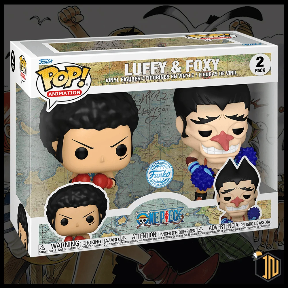 One Piece Funko POP! - Luffy & Foxy 2 PACK