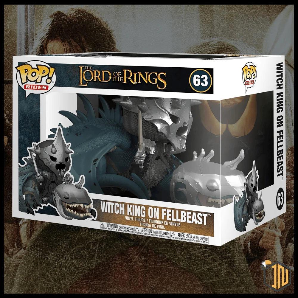 The Lord Of The Rings Funko POP! - Witch King on Fellbeast #63