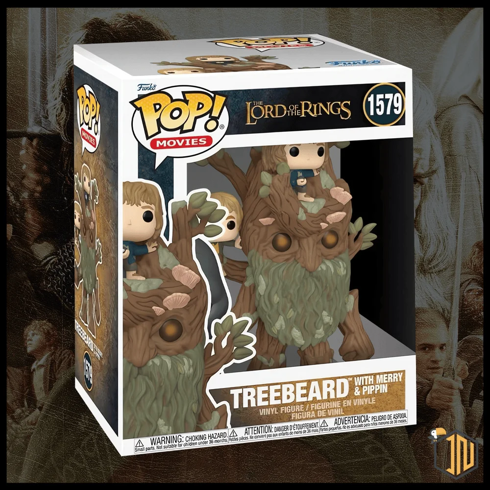The Lord Of The Rings Funko POP! - Treebeard with Merry & Pippin #1579