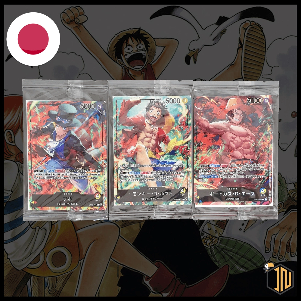 One Piece Card Game - 7-Eleven Three Brothers Full Set Promo [JAP]